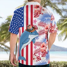 Dolphins AOP Hawaii Shirt