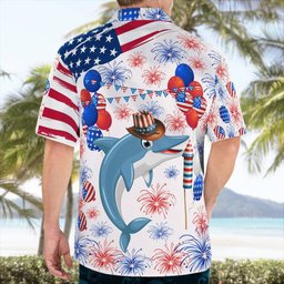 Dolphins AOP Hawaii Shirt