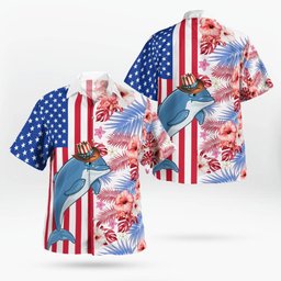 Dolphins AOP Hawaii Shirt