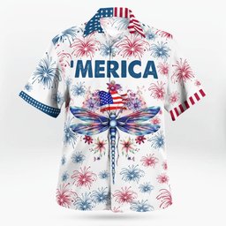 Dragon fly AOP Hawaii Shirt