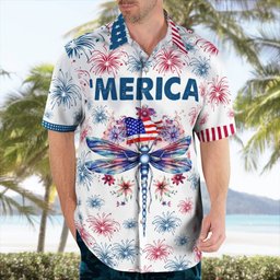 Dragon fly AOP Hawaii Shirt