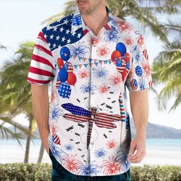 Dragon fly AOP Hawaii Shirt