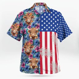 Cow AOP Hawaii Shirt