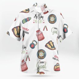 Fitness AOP Hawaii Shirt
