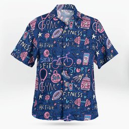 Fitness AOP Hawaii Shirt