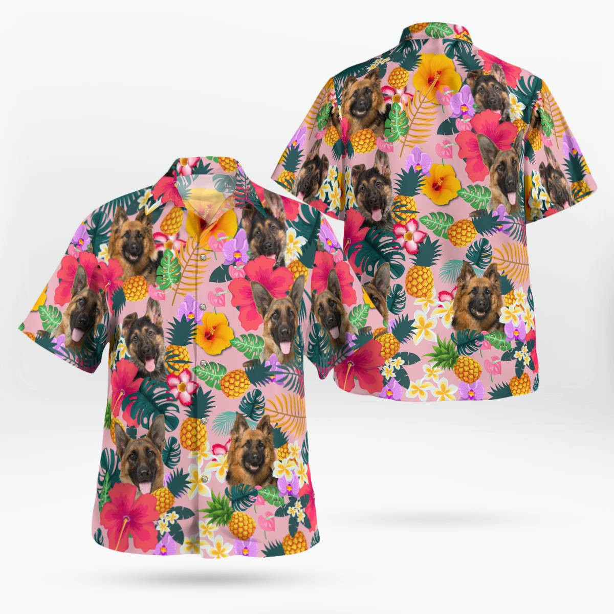 German Shepherd Hawaii Shirt
