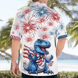 Dinosaur AOP Hawaii Shirt