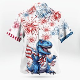 Dinosaur AOP Hawaii Shirt