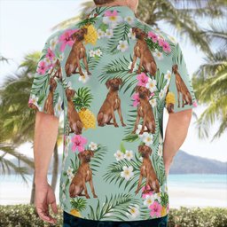 Rhodesian Ridgeback Hawaii Shirt