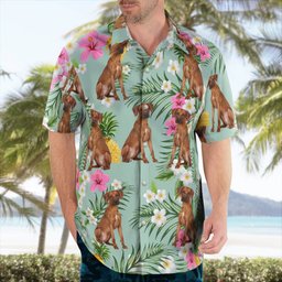 Rhodesian Ridgeback Hawaii Shirt