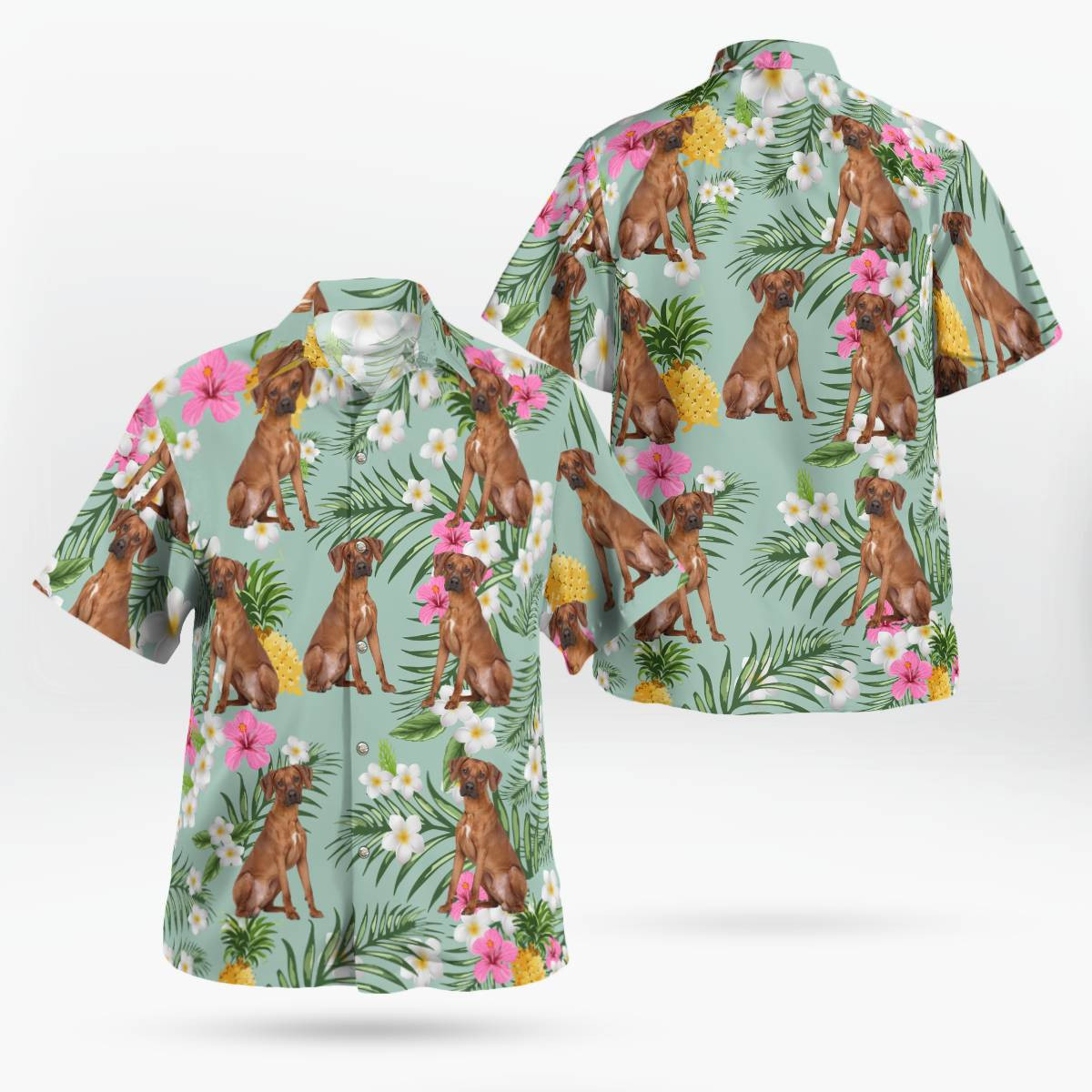 Rhodesian Ridgeback Hawaii Shirt