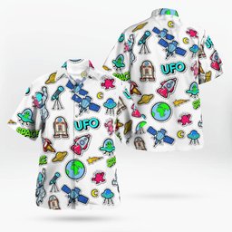 Ufo AOP Hawaii Shirt