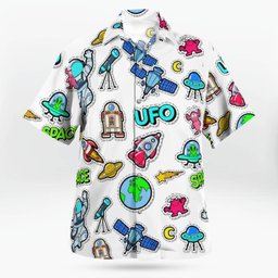 Ufo AOP Hawaii Shirt