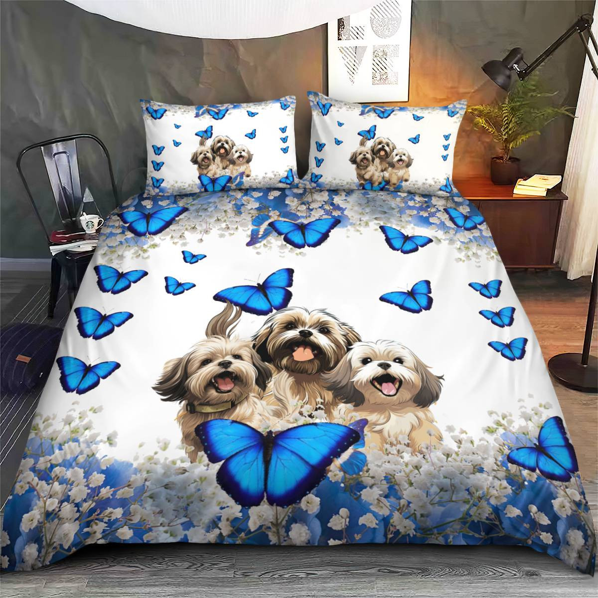 Lhasa Apso Bedding Set