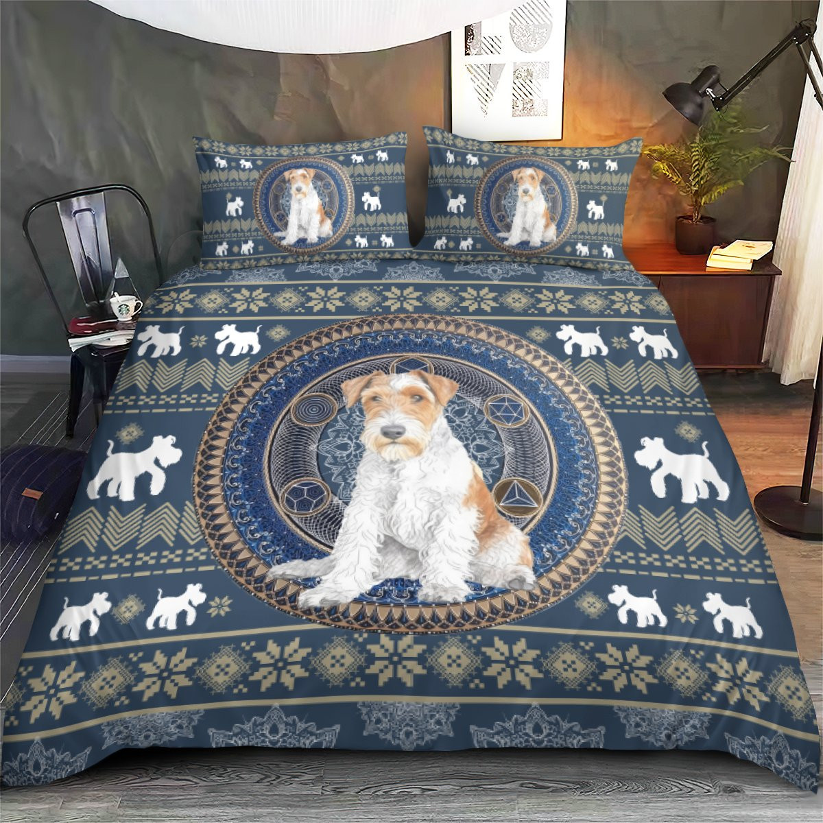 Wire Fox Terrier Bedding Set