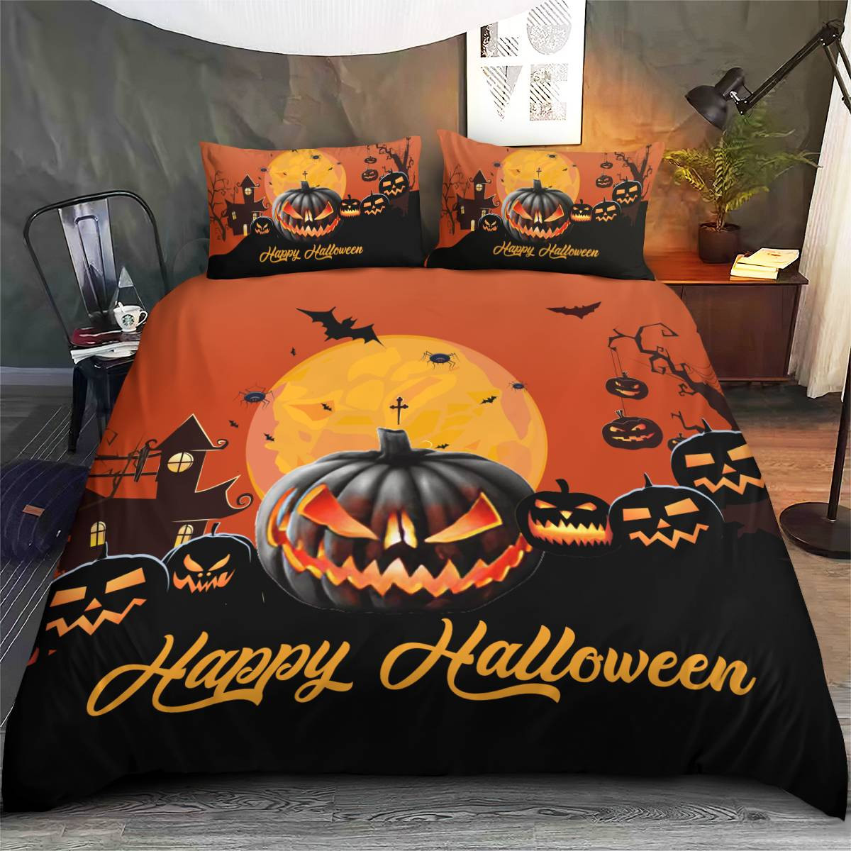 Halloween Bedding Set