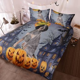 Bluetik Coonhound Halloween Bedding Set