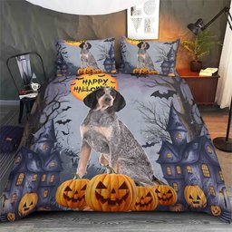 Bluetik Coonhound Halloween Bedding Set
