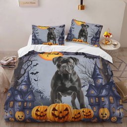 Cane Corso Halloween Bedding Set