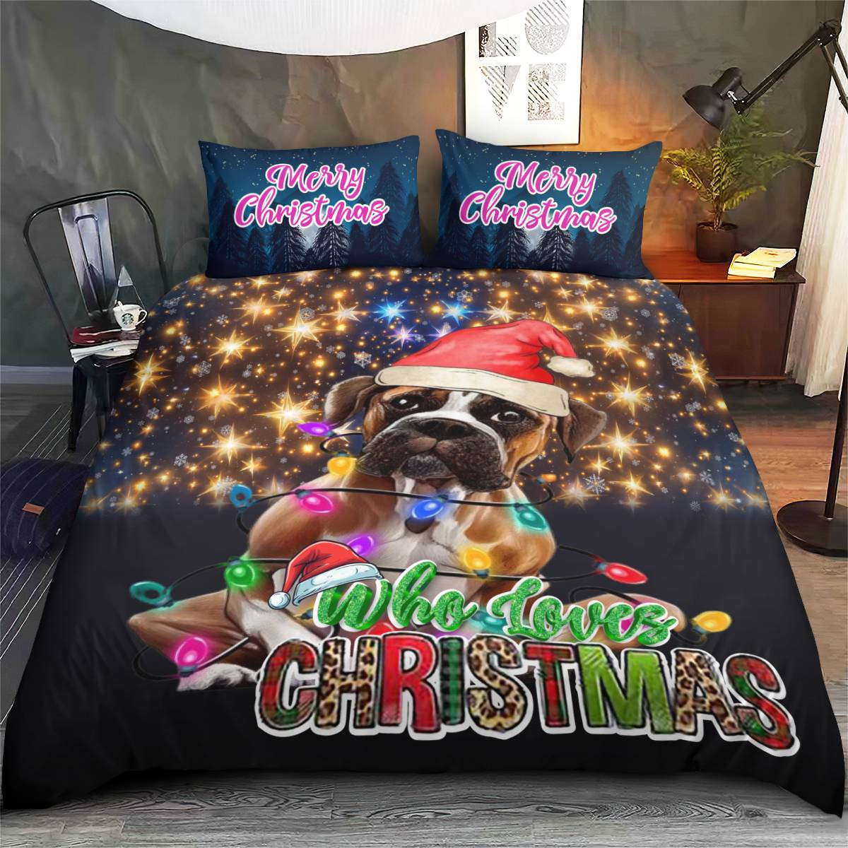 Boxer Bedding Set