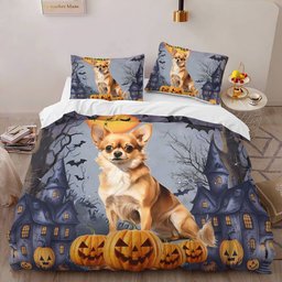 Chihuahua Halloween Bedding Set