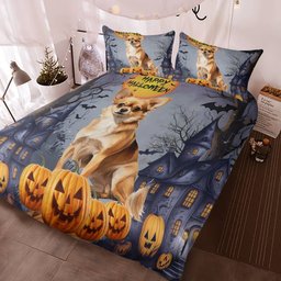 Chihuahua Halloween Bedding Set