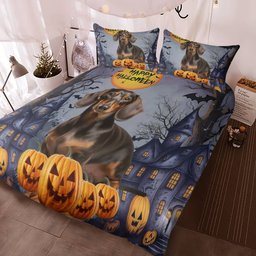 Dachshund Halloween Bedding Set