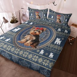 Yorkie Bedding Set
