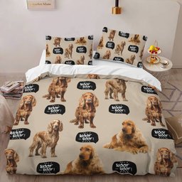 Cocker Spaniel Bedding Set