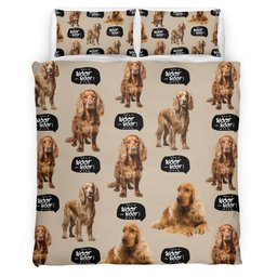 Cocker Spaniel Bedding Set