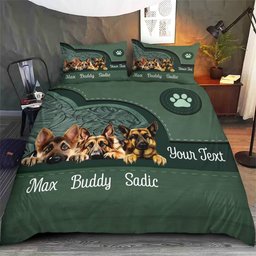 German Shepherd Bedding Set