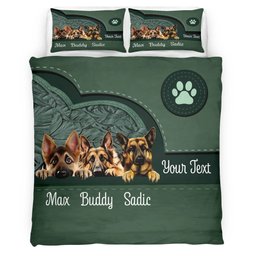 German Shepherd Bedding Set