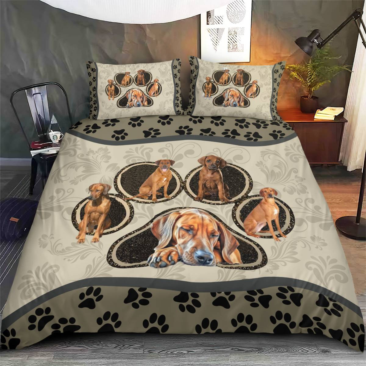 Rhodesian Ridgeback Bedding Set