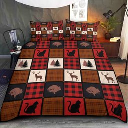 Black Cat Bedding Set