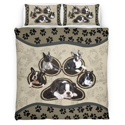 Boston Terrier Bedding Set