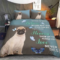 Pug Bedding Set