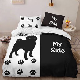 Pug Bedding Set