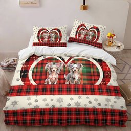 Chinese crested Bedding Set