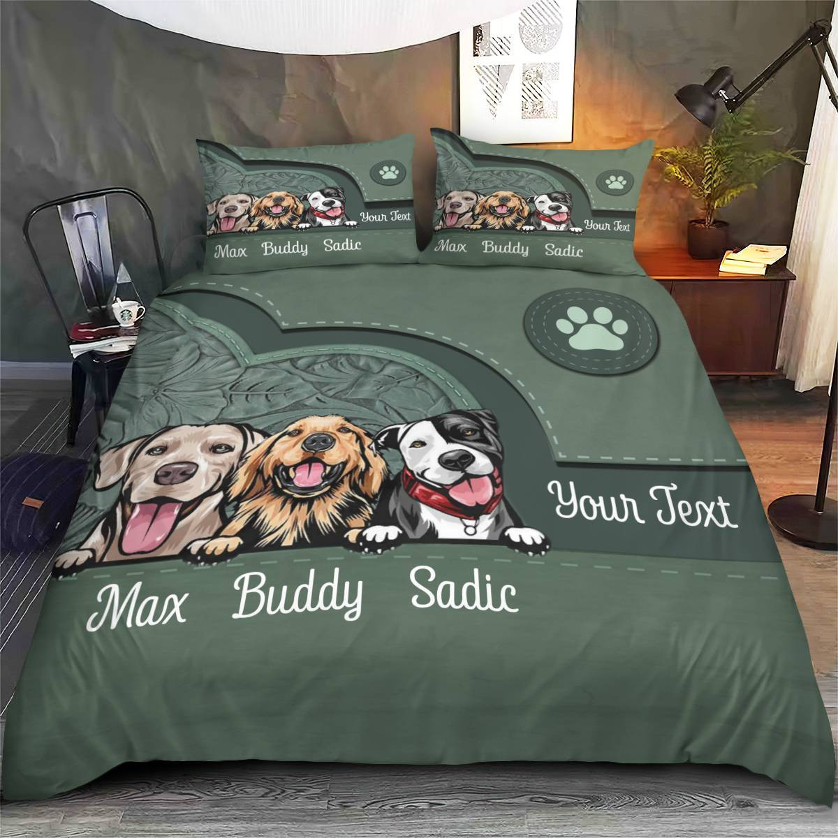 Dog Bedding Set