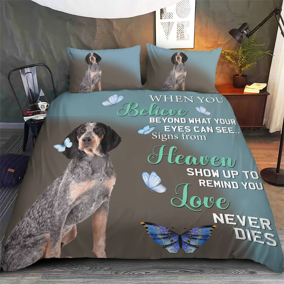 Bluetick Coonhound Bedding Set