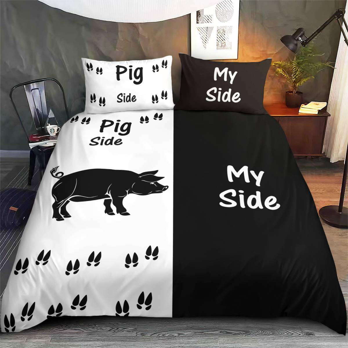 Pig Bedding Set