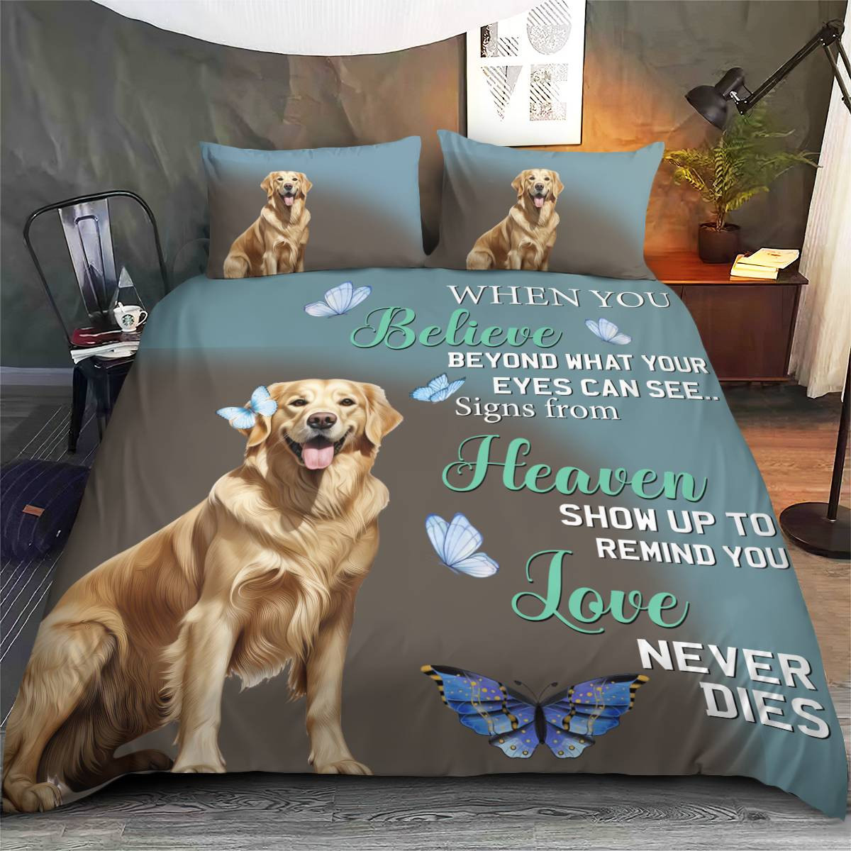 Golden retriever  Bedding Set