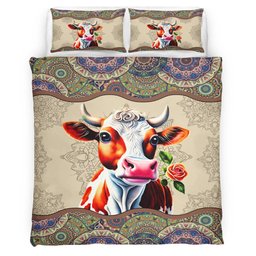 Cow Bedding Set