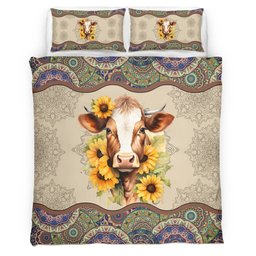 Cow Bedding Set