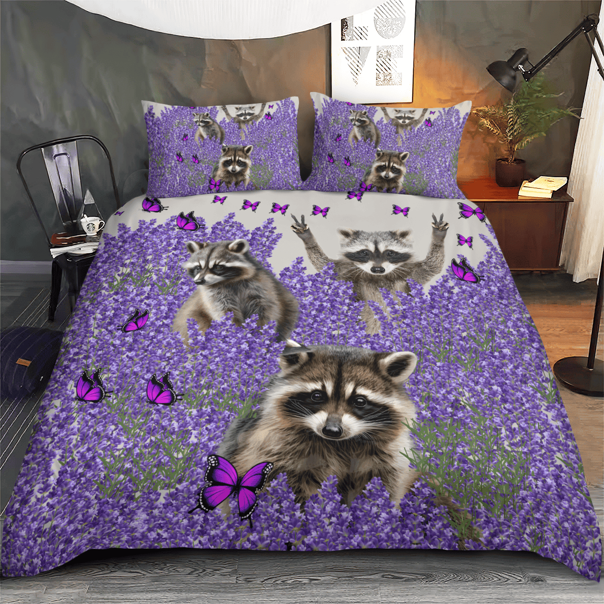 Raccoons Bedding set
