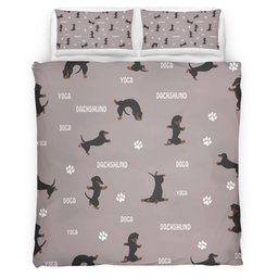 Dachsound Bedding Set