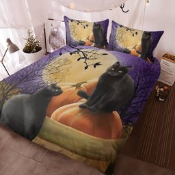 Black Cat Bedding Set