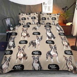 Boston Terrier Bedding Set