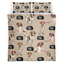 Brittany spaniel Bedding Set