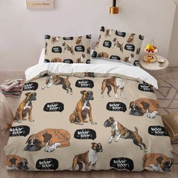 Boxer Bedding Set